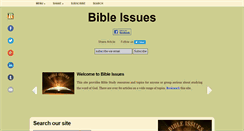 Desktop Screenshot of bibleissues.org