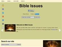 Tablet Screenshot of bibleissues.org